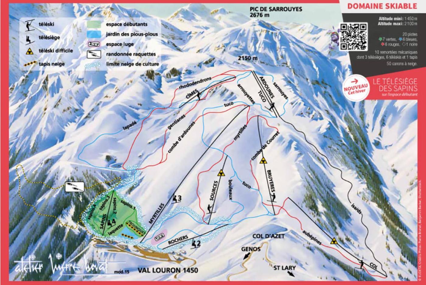Belle Sayette - A 200M Des Pistes - Pour 8 Personnes Apartment Génos Exterior foto